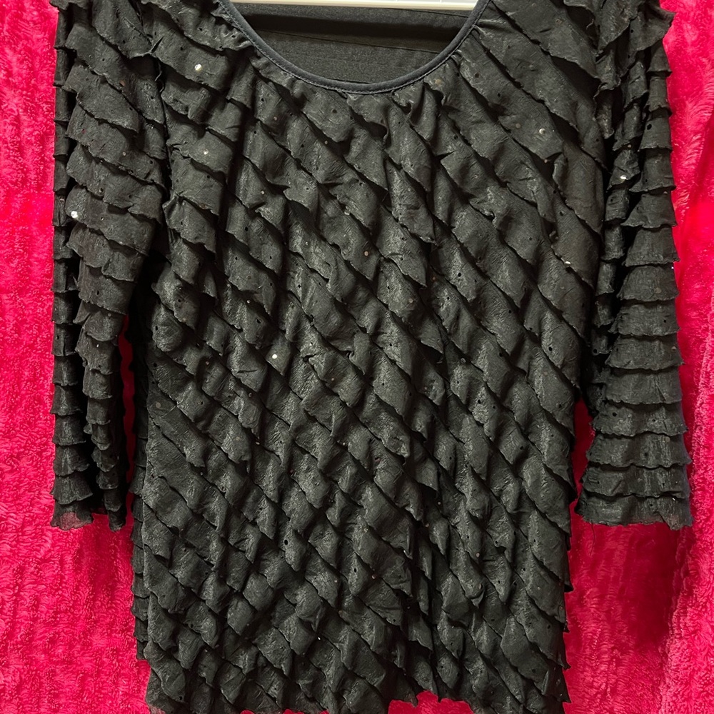 Dressy Black Blouse